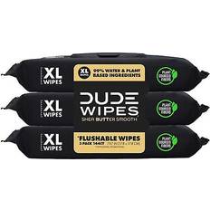 48 Count Shea Butter Flushable Wipes Pack of 3