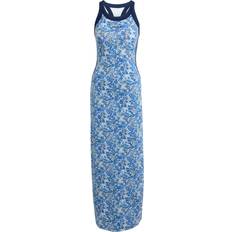 Adidas Florals Dresses adidas Liberty London Tonal Maxi Dress - Multicolor/Chalk White/Ambient Sky