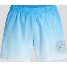 Herre - Sølv Badetøj Karl Lagerfeld Badeshorts Aqua - Hvid