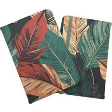 Green Passport Covers Warren Reed Designer Autumn Colour Leaves Passport Cover - Green