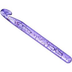 Yarn & Needlework Supplies Uxcell Large Crochet Hooks 15mm Ergonomic Knitting Plastic Purple