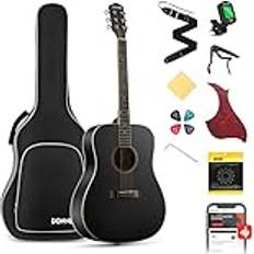 Donner Full Size Acoustic Guitar Adult Set 41 Inch