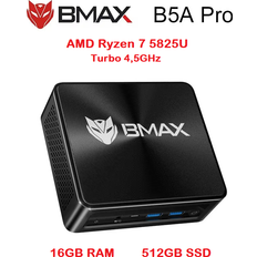 BMAX Mini-PC B5 A Pro AMD Ryzen 7 5825U 16 GB RAM 512 GB SSD