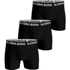 Björn Borg Viskos Kalsonger Björn Borg Bamboo Cotton Blend Boxers 3-pack - Svart