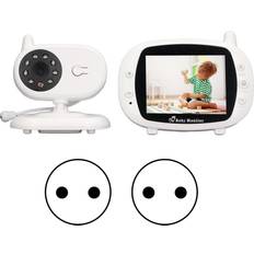 3.5in Wireless Baby Video Monitor 2 Way Talk