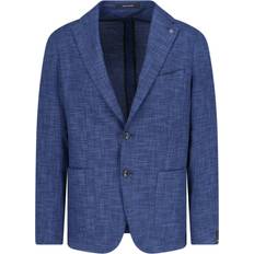 Silk Blazers Tagliatore Single-Breasted Blazer - Blue