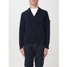 Stone Island Herr Koftor Stone Island Stickad Kofta för Herrar - Blue