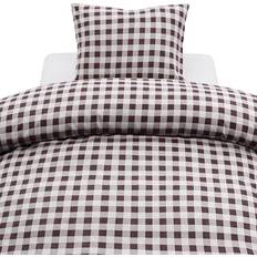 Microfiber Påslakan Harmony Turild Påslakanset 150x210 Brun Påslakan Brun (210x150cm)