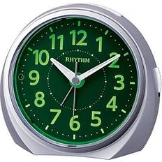 Rhythm Väckarklockor Rhythm Analog Luke R666 Night View Dark Light Automatic Lighting 11.9 x 12.6 x 6.9 cm