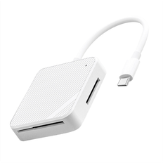 Melitt 4 in 1 Memory Card Reader Adapter Type C USB-C Smart Media OTG M2 SD SM XD