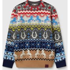 Multifärgade Tröjor Stella McCartney Fairisle Crewneck Jumper - Multicolour
