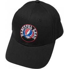 Grateful Dead Accessoarer Grateful Dead Steal Your Face Logo Baseball Cap - Black