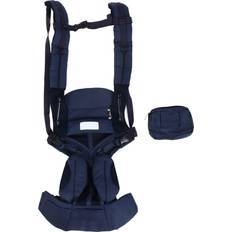 Kantoreput Neoglint Infant Carrier Ergonomic Design Breathable Adjustable Soft Cotton Material Striped Blue