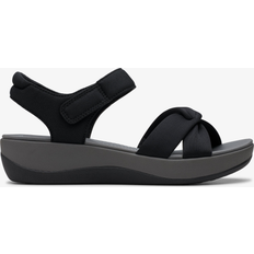 Clarks Slippers & Sandals Clarks Arla Daisy Standard Fit - Black