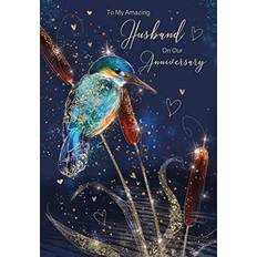 Cherry Orchard Husband On Our Anniversary Card Foil Cherry Orchard