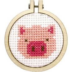 Yarn & Needlework Supplies Urban Outfitters Mini Matchbox Cross Stitch Kit with Hoop