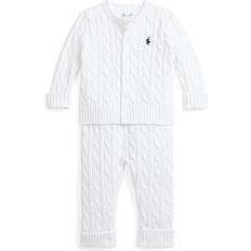 Ralph Lauren Övriga sets Ralph Lauren Cottoncbl Swtr Set St Jmt Unisex - Hvid