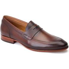 Base London Bruno Leather Loafer - Burnt Brown