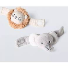 John Lewis Jungle Soft Wrist Rattle Pack of 2