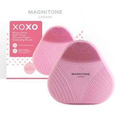 Magnitone Facial Cleansing Magnitone Xoxo Softtouch Silicone Cleansing Brush Pink