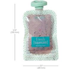 Vita Vällingdoserare & Förvaringsburkar Infantino Squeeze Pouches for Baby Food 100 Grams