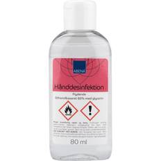 Abena Handdesinfektion Abena Hånddesinfektion 80ml 85% Ethanol Flaske Med Klaplåg 12 Stk