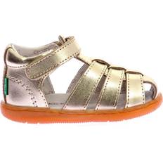Kickers Kids Kick Flo Closed Sandals - Gold