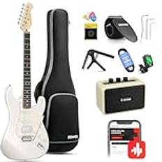 Electric Guitar Kit Full Size 39 Inch Solid Body E Guitar Set