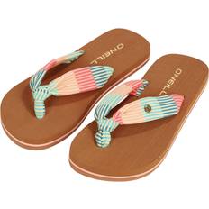 Turquoise Flip Flops Children's Shoes O'Neill Ditsy Sun Flip Flops - Braun