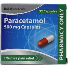 Healthcare Paracetamol 500mg 32 Capsules Capsule