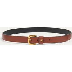 ベルト Valentino Garavani Vlogo Signature Belt In Smooth Leather Reversible Vlogo Signature Belt In Glossy Calfskin 20 Mm for