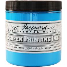 Blue Textile Paint Jacquard Professional Screen Printing Ink 8oz 226ml