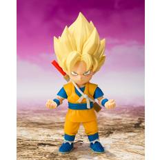 Dragon Ball Toys Dragon Ball S.H.Figuarts Action Figure Super Saiyan Son Goku Mini Daima 8 cm