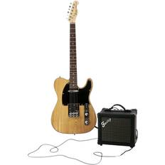 Fazley FTL218 Natural Guitare Électrique Ampli Câble