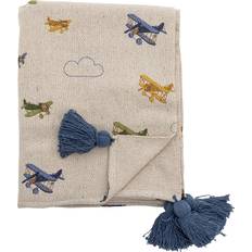 Plain Fleece Blanket 130x160 cm Nature