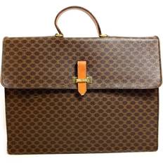 Celine Vintage Briefcase Stl - Brown