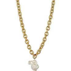 White Necklaces Isabella Ford Women's Necklace Chloe - White Pearl
