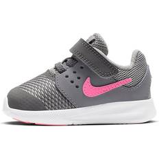 Nike Downshifter 7 Low-Top Running Shoes - Grey/Pink