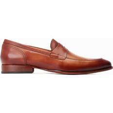 Men Loafers Base London Bruno Leather Loafer - Burnt Tan