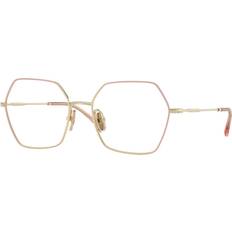 Glasögon & Läsglasögon Vogue Eyewear VO4297T 5193 53 Guldiga Glasögon Endast Båge Kvinna