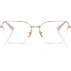Glasögon & Läsglasögon Vogue Eyewear VO4331 5207 51 Guldiga Glasögon Endast Båge Kvinna