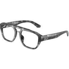 Dolce & Gabbana Glasögon & Läsglasögon Dolce & Gabbana Sköldpaddemönstradeshell Glasögon DG3415 3445 55