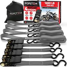 Fortem Ratchet Straps 748kg 4 Pack
