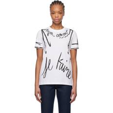 Balmain T-shirt Och Polo För Kvinnor - White