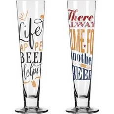 Bruna Ölglas Ritzenhoff Heldenfest 2-p 38,5cl 2-pack Ölglas
