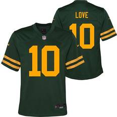 Nike Green Bay Packers Jordan Love #10 Alternate Kids' Jersey Medium Fir
