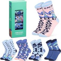 Disney Underwear Disney Stitch Socks Pack of 5 - Multi One Size