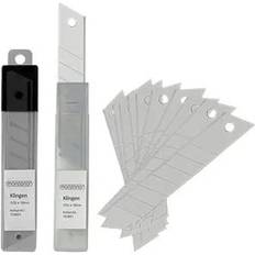 Hand Tools Monzana 100 Replacement Blades for Carpet Knives 18mm Snap-off Blade Knife