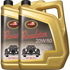 Autosol Roadster Engine 20W50 Protect Classic Multigrade Conventional 5L x 2 Motor Oil