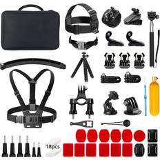60 in 1 Action Camera Accessory Kit with Collection Bag